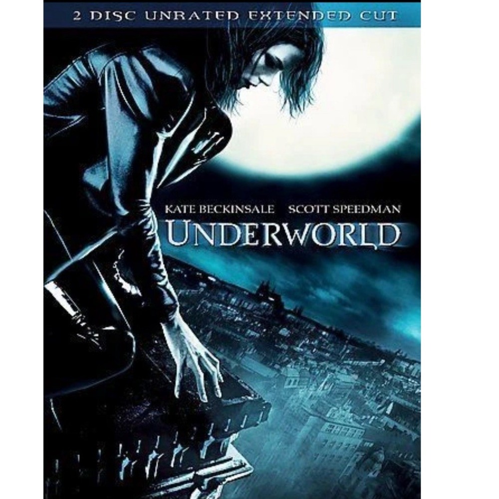 UNDERWORLD - Kate Beckinsale - 2 Disc Unrated Extended Cut DVD - W Sleeve